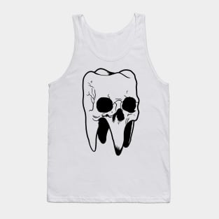 Skull tooth Tank Top